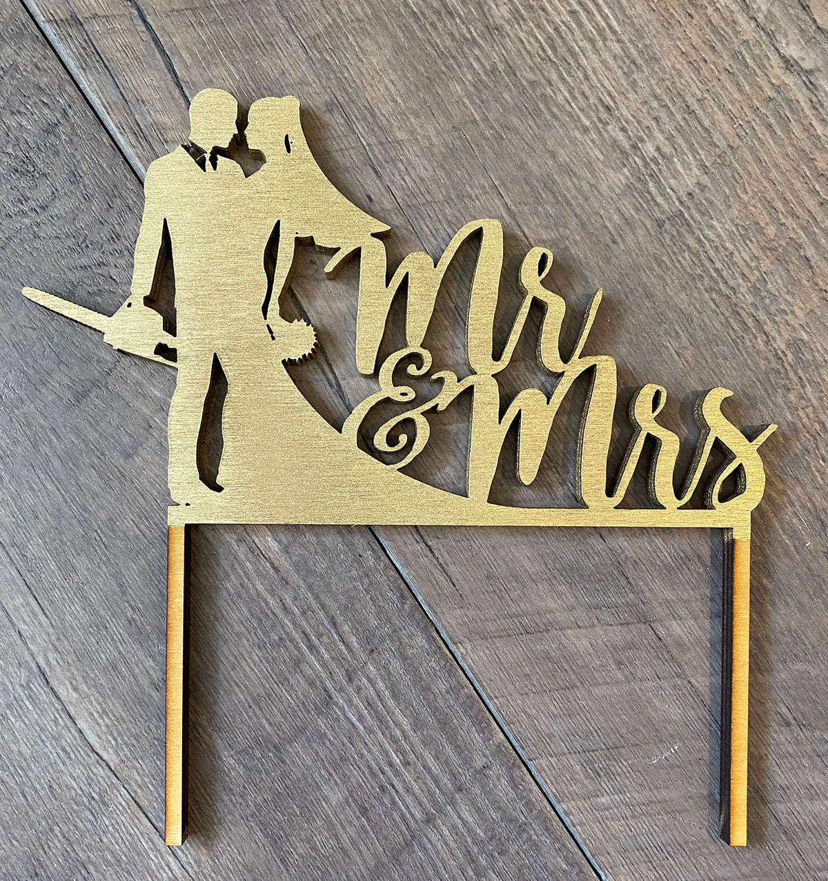 Lumberjack Mr & Mrs Caketop