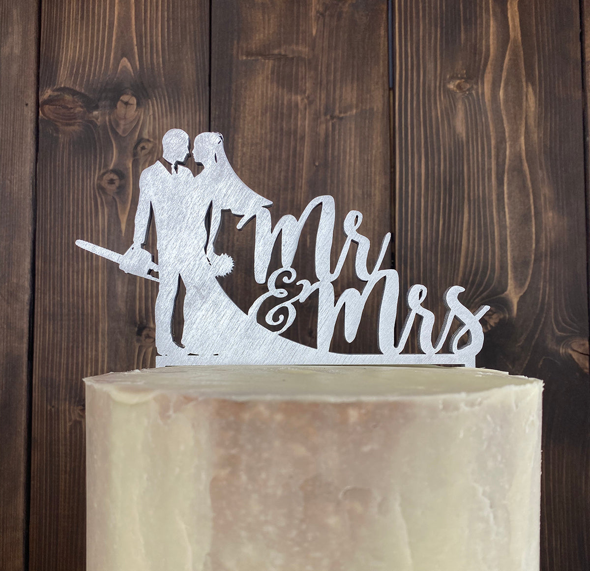 Lumberjack Mr & Mrs Caketop