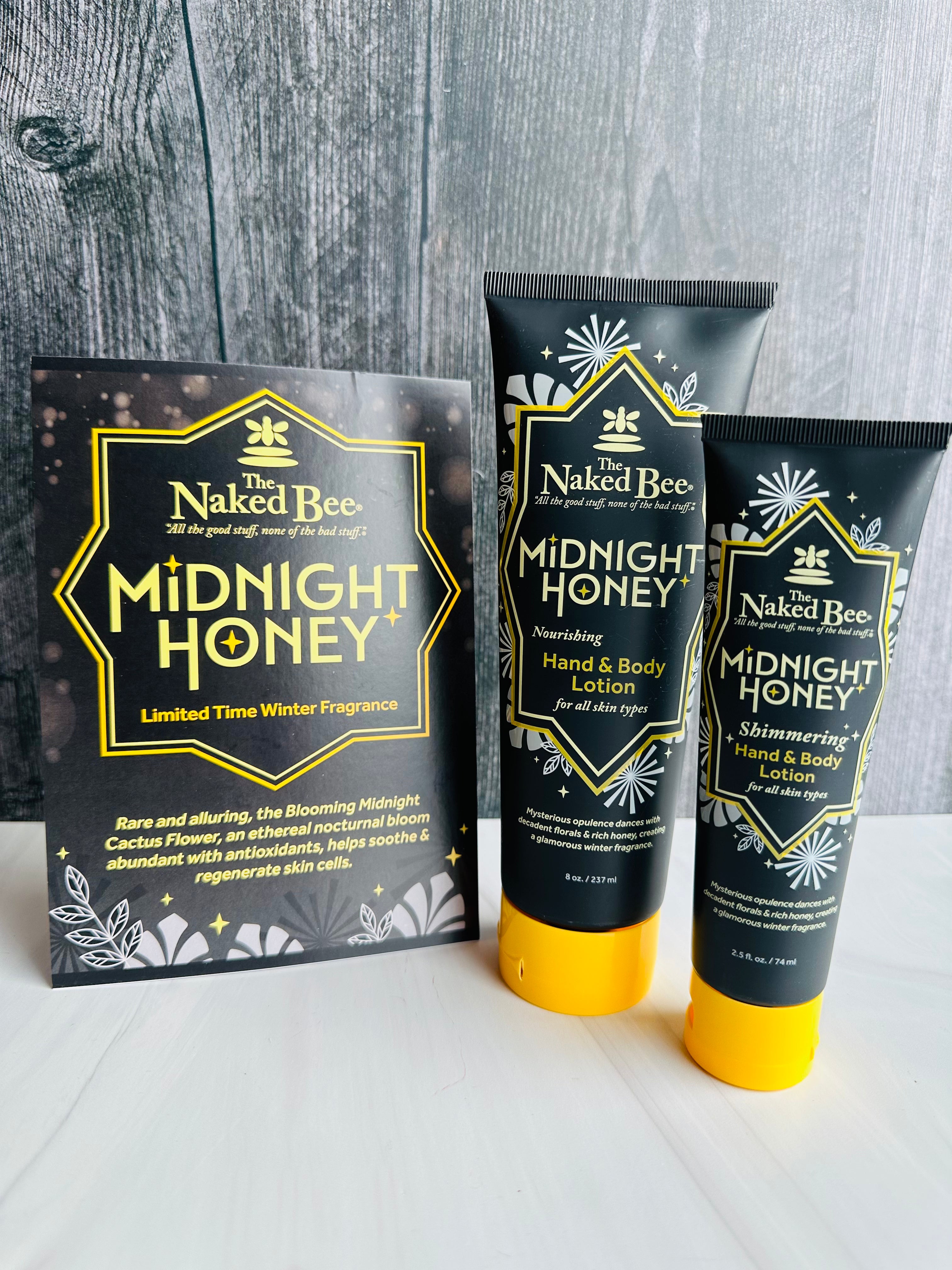 The Naked Bee - Midnight Honey Collection