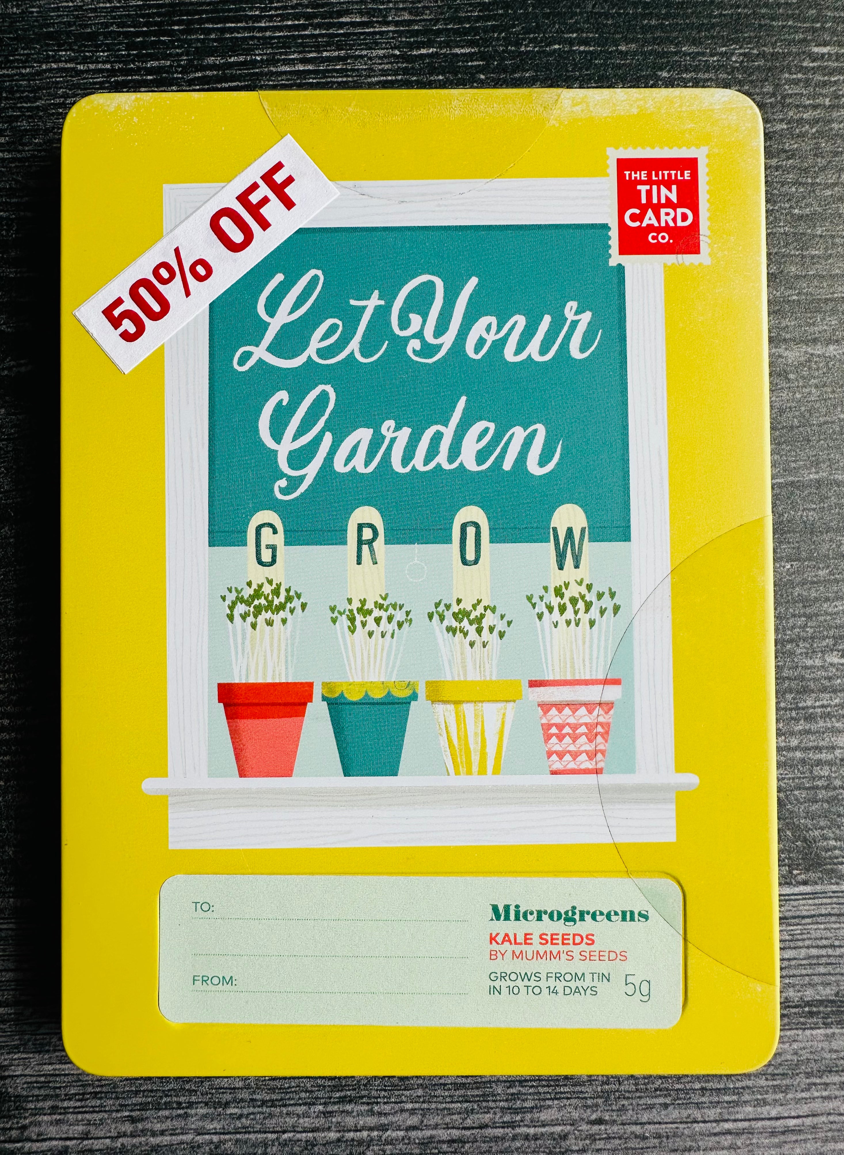 Tin Cards - The Little Tin Card Co.