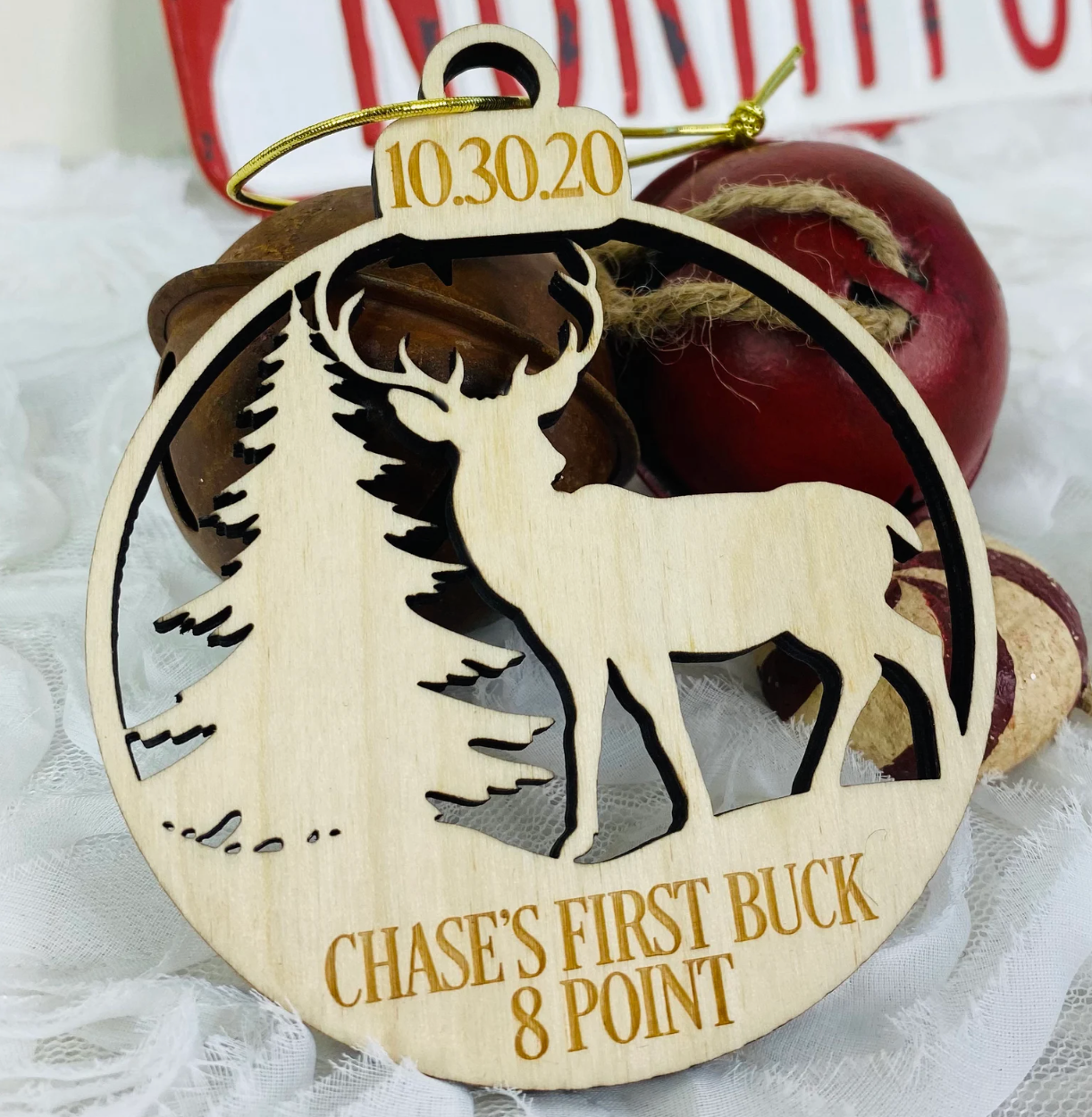 Buck Ornament
