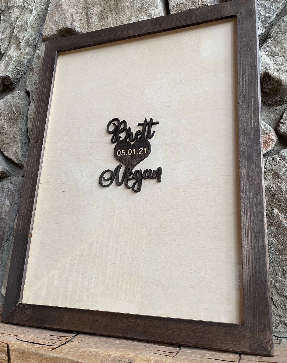 Heart Drop Frame