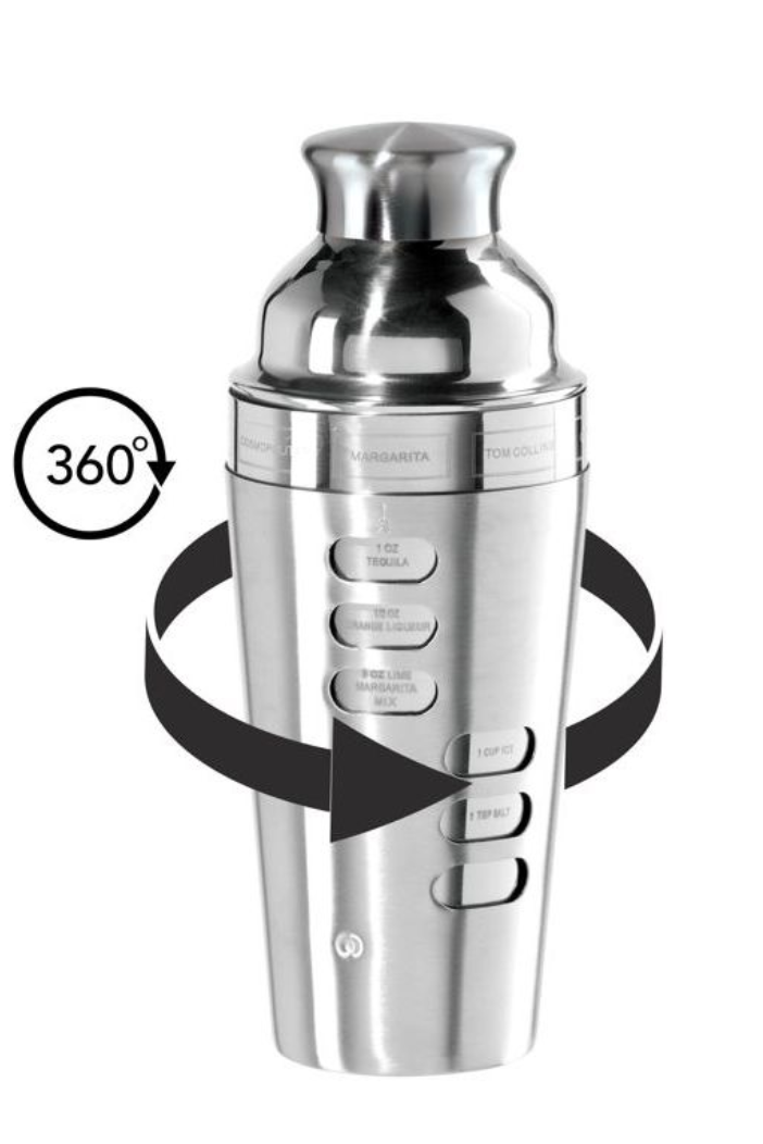 OGGI Bar™ Dial A Drink™ Cocktail Shaker
