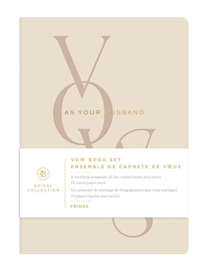 Vow Book Set, As your Wife, As your Husband
