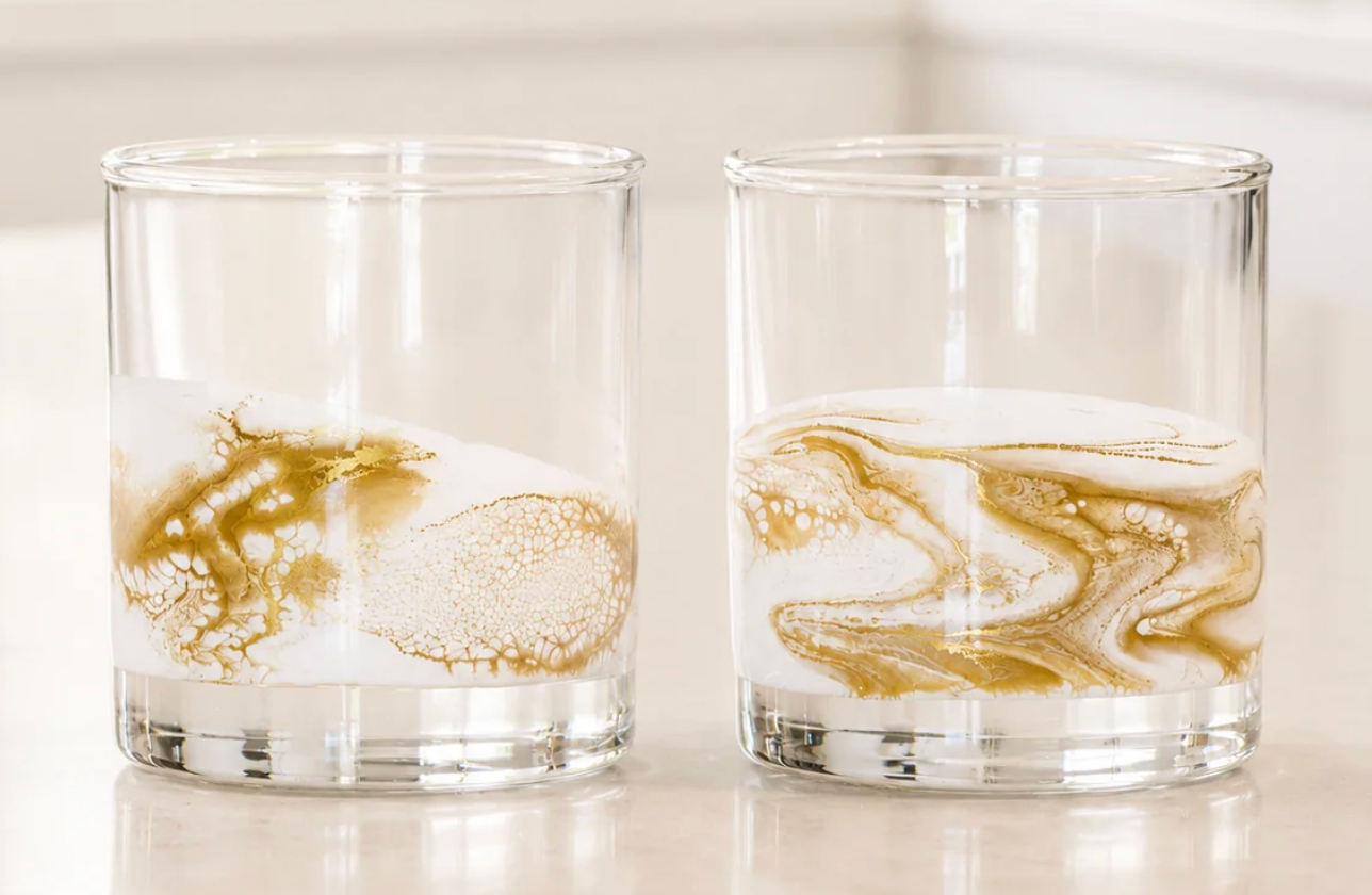 Lynn & Lianna Resin Whiskey Glass Set of 2