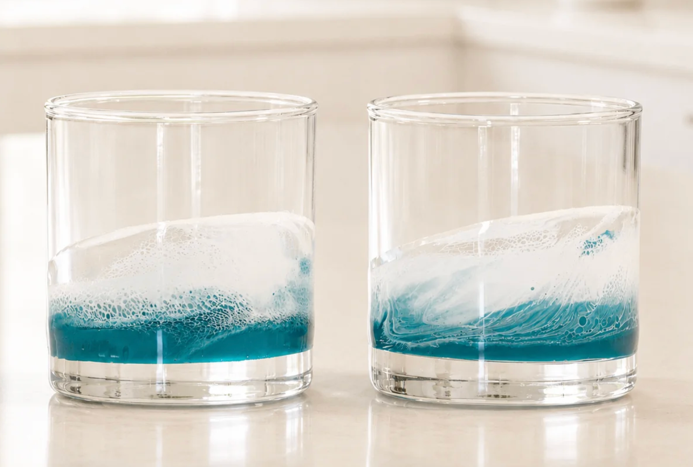 Lynn & Lianna Resin Whiskey Glass Set of 2