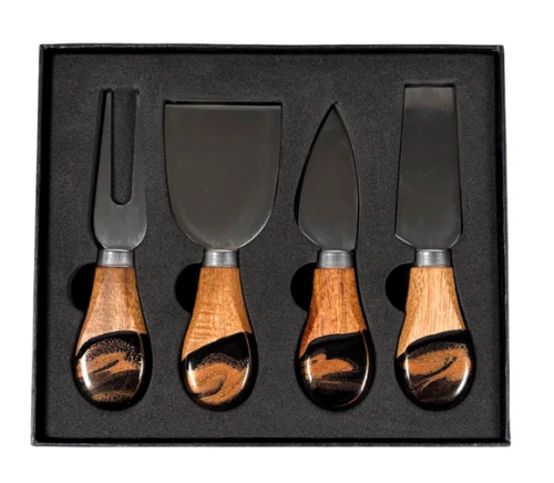 Lynn & Liana Designs Cheese Resin Coated Knives
