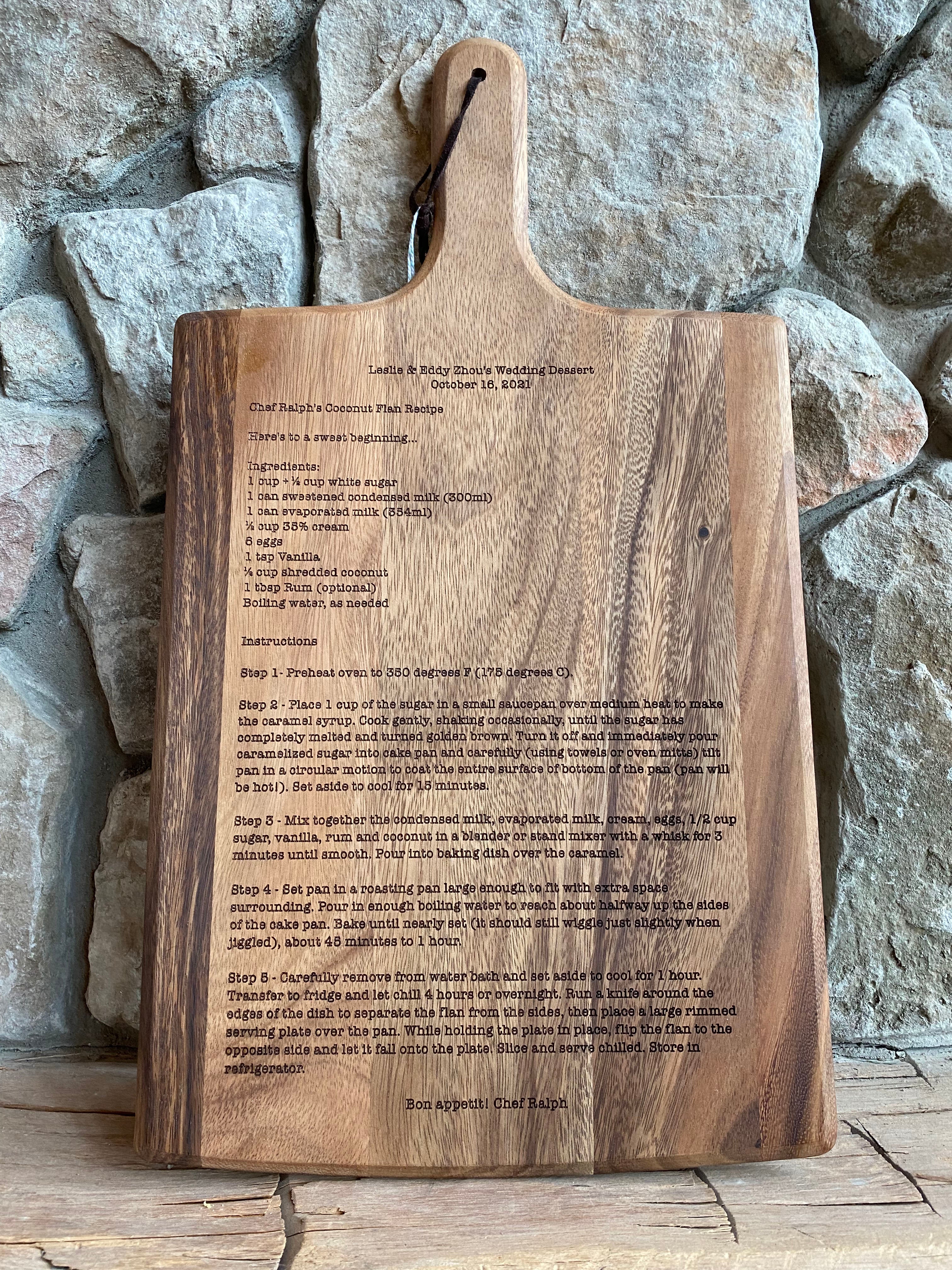 Charcuterie Board 12x22 With Handle