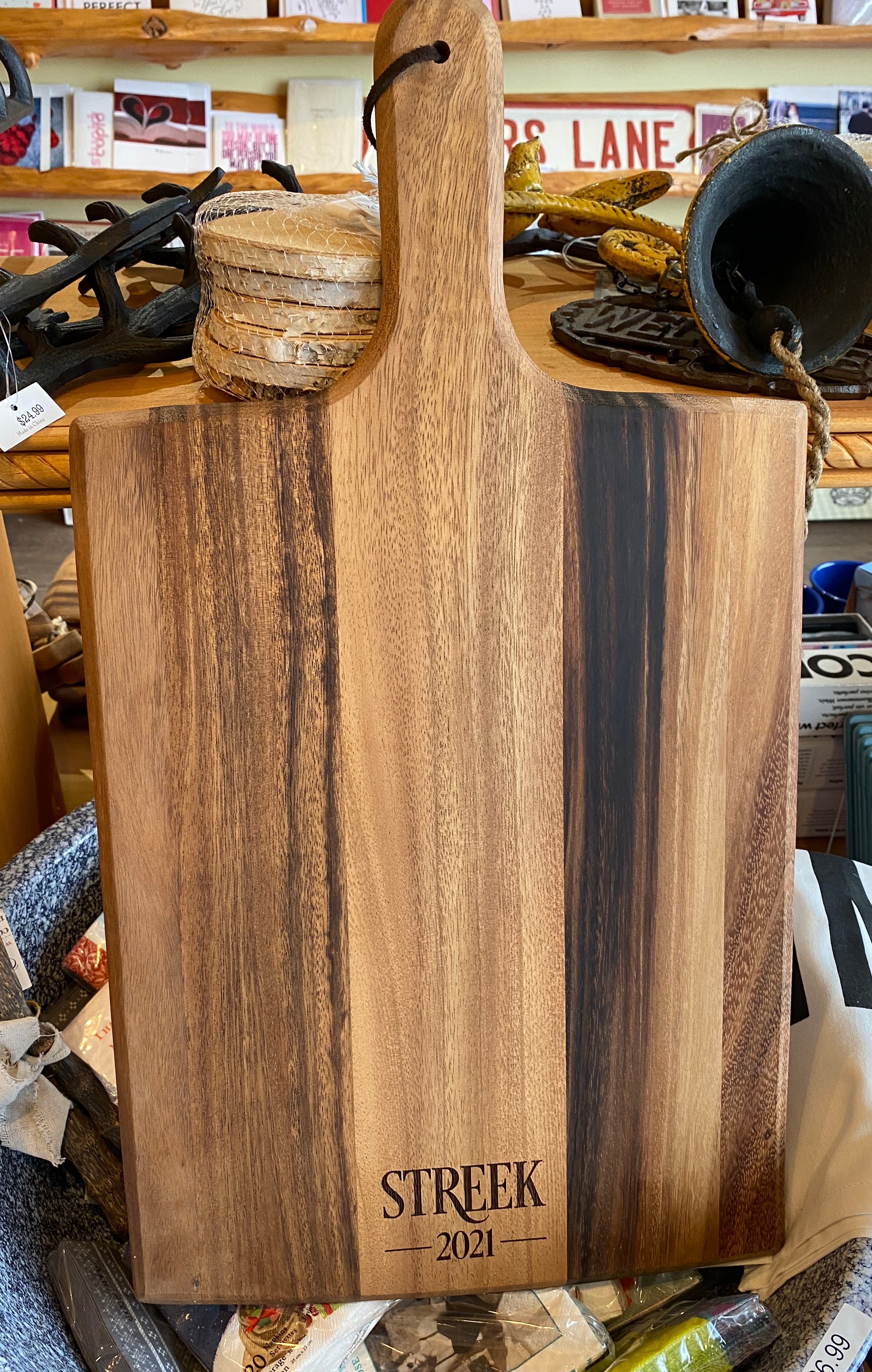 Charcuterie Board 12x22 With Handle