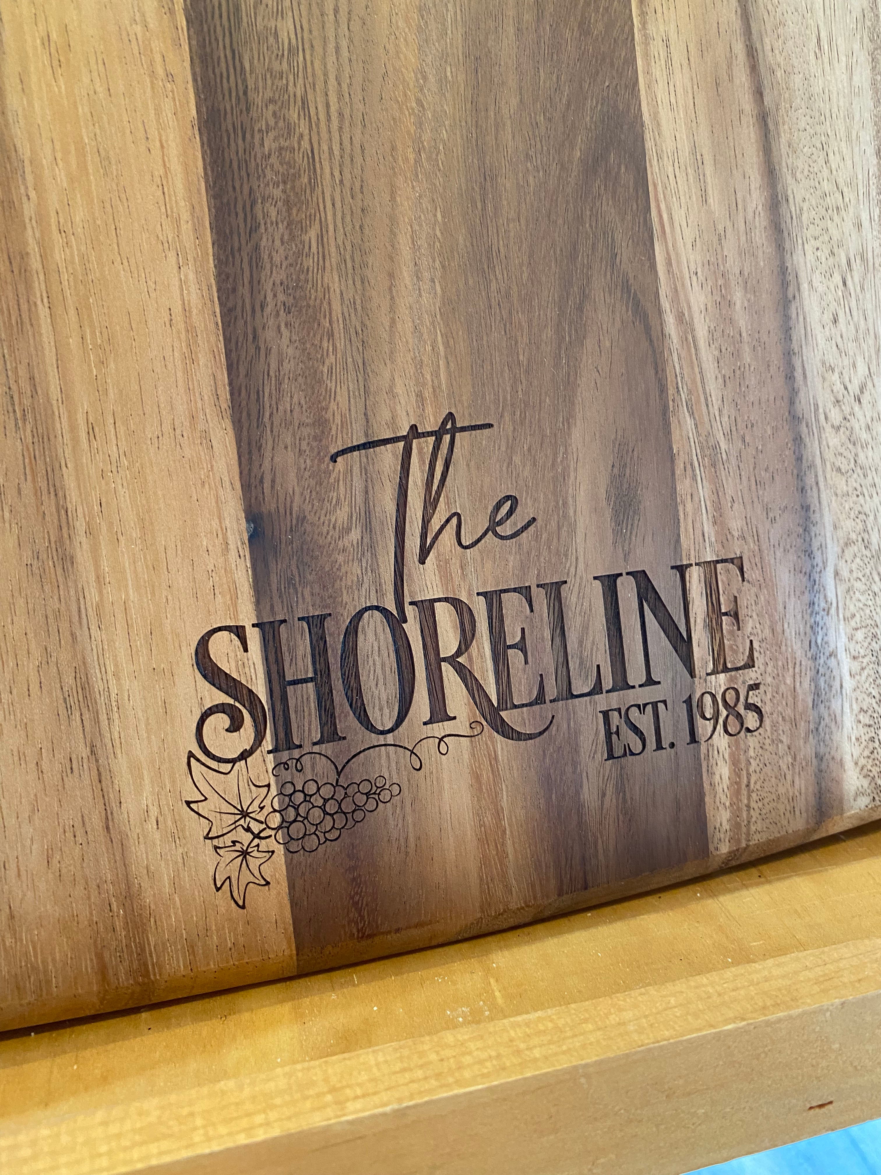 Charcuterie Board 12x22 With Handle