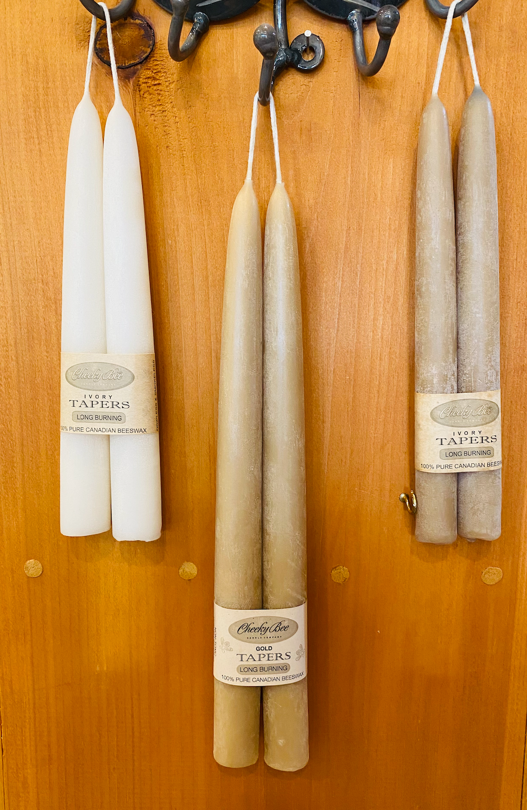 Bee's Wax Taper Candles