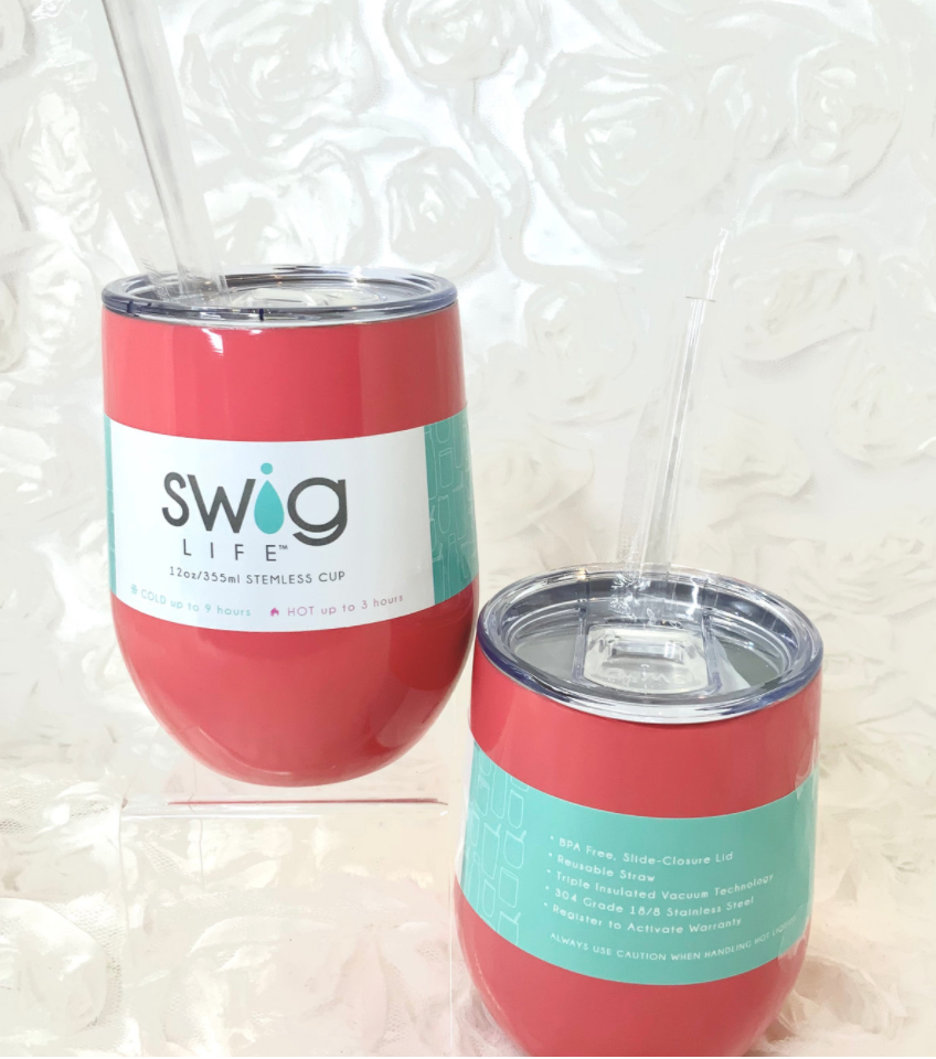 SWIG 12oz Insulated Wine Cup