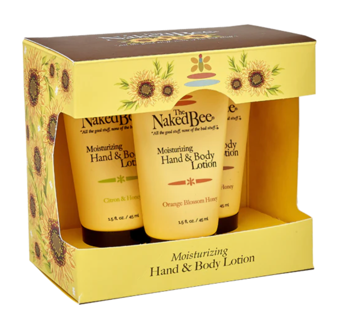 The Naked Bee 3pk Gift Kits