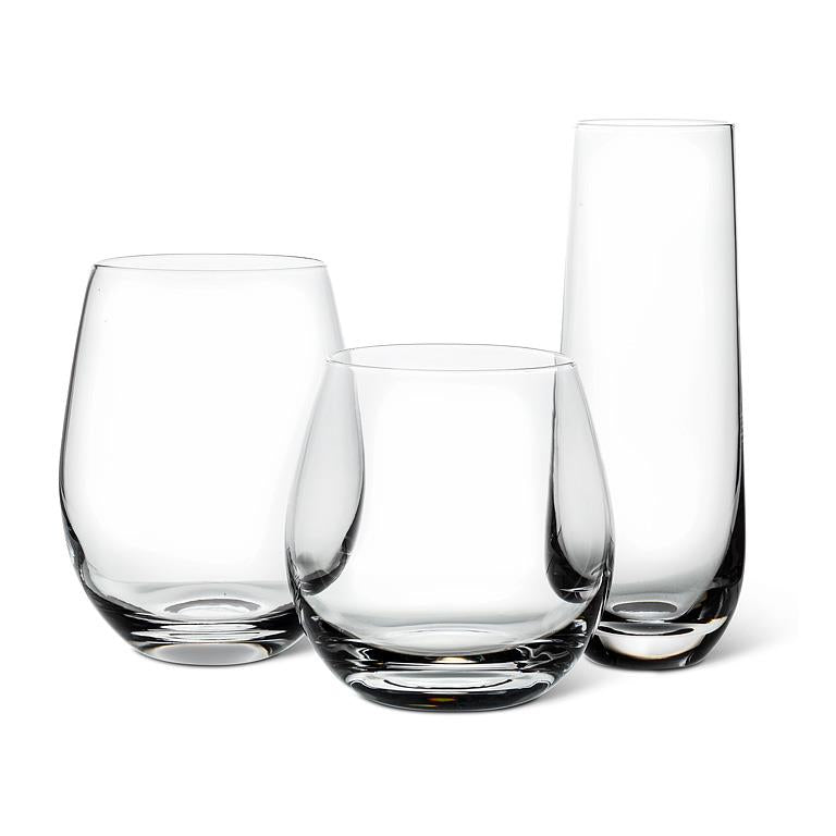 Custom ENGRAVED Stemless Red Wine Glass with Laser Cut Rim