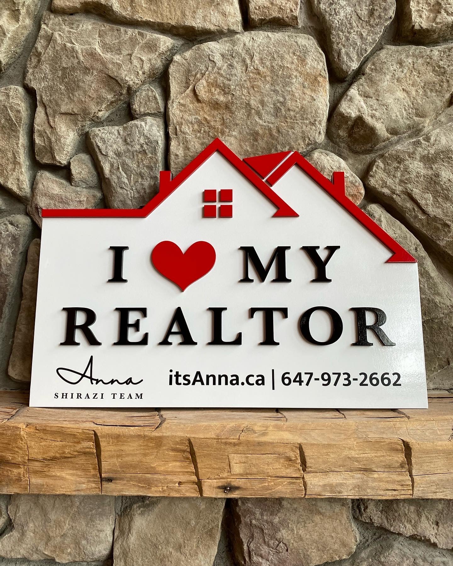 I Love My Realtor Sign
