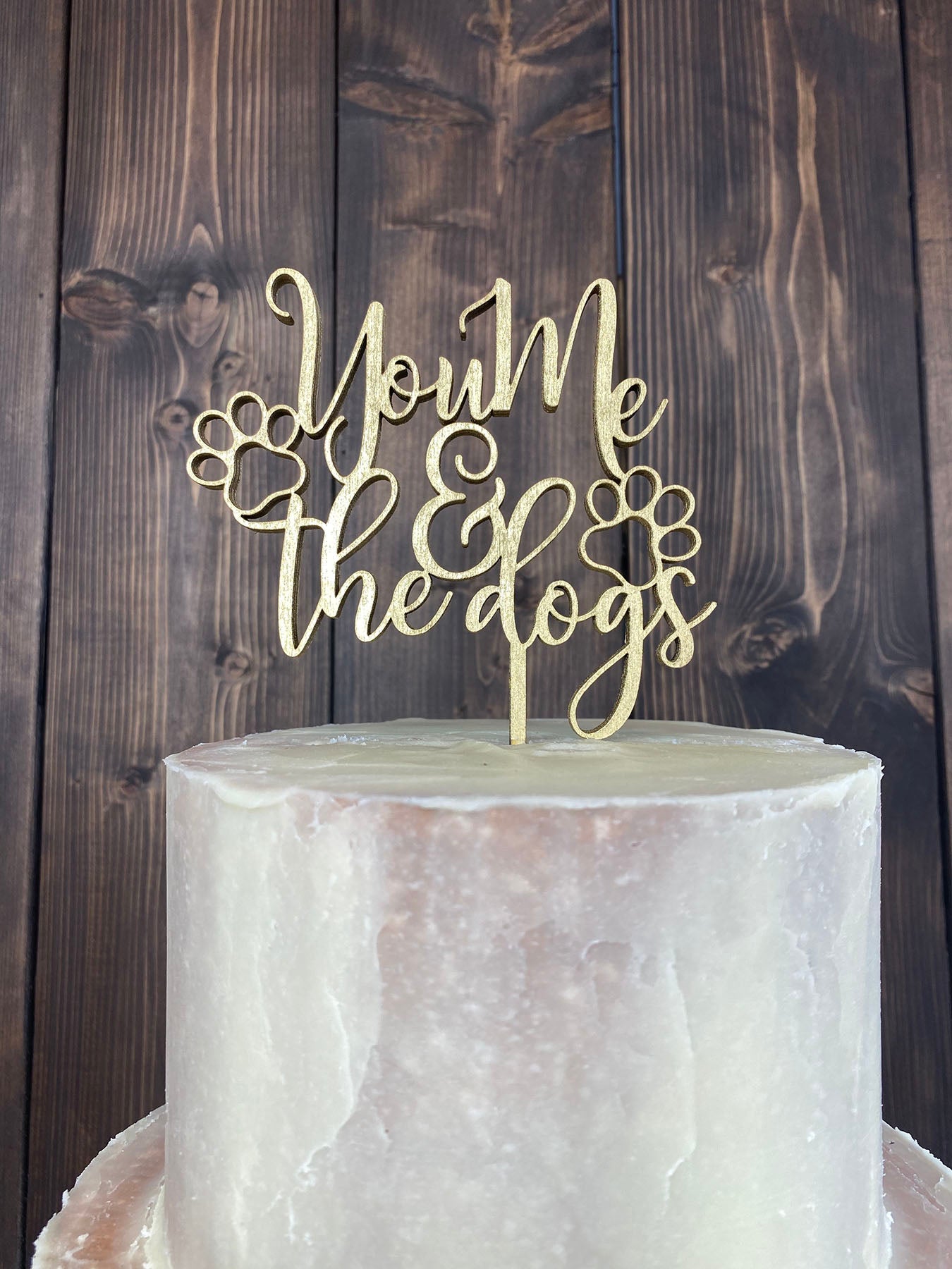 You Me & the Dogs Caketop