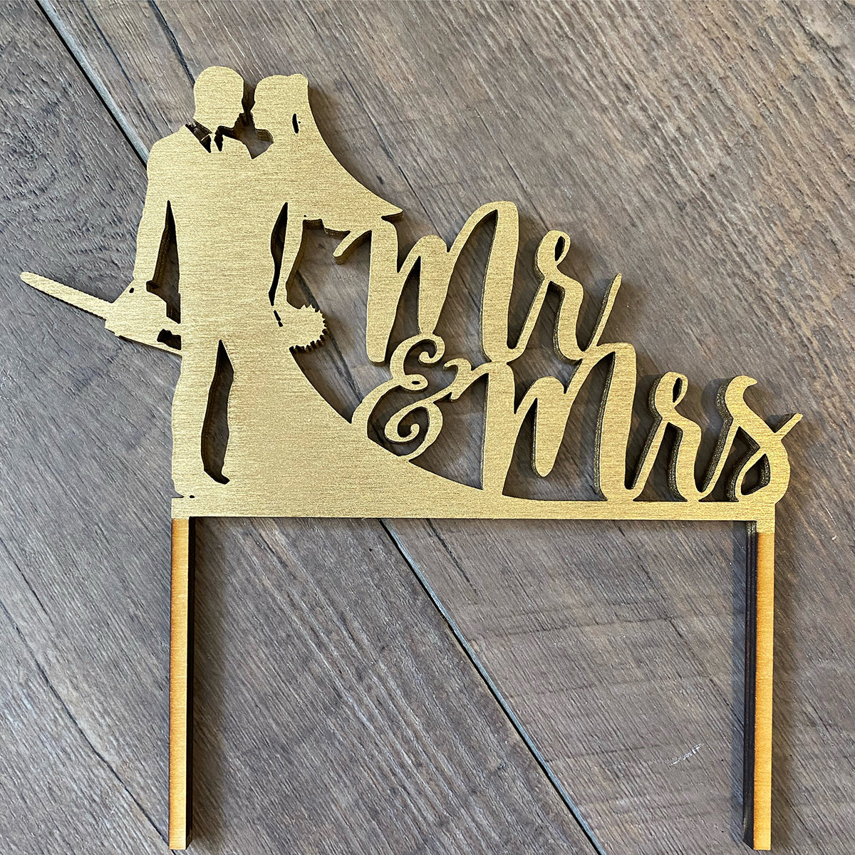 Lumberjack Mr & Mrs Caketop