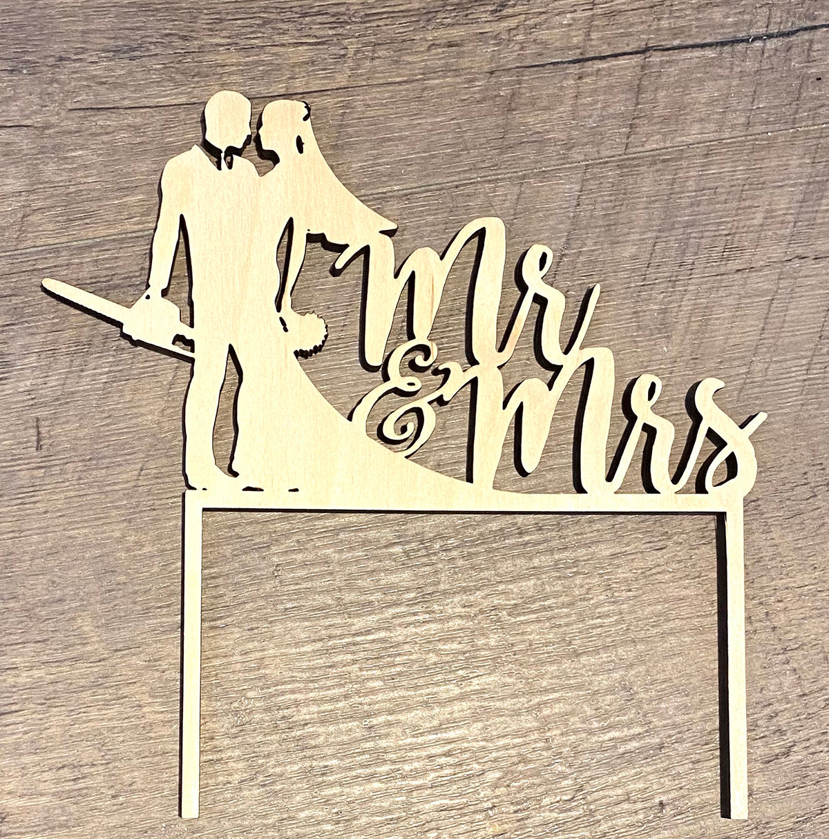 Lumberjack Mr & Mrs Caketop