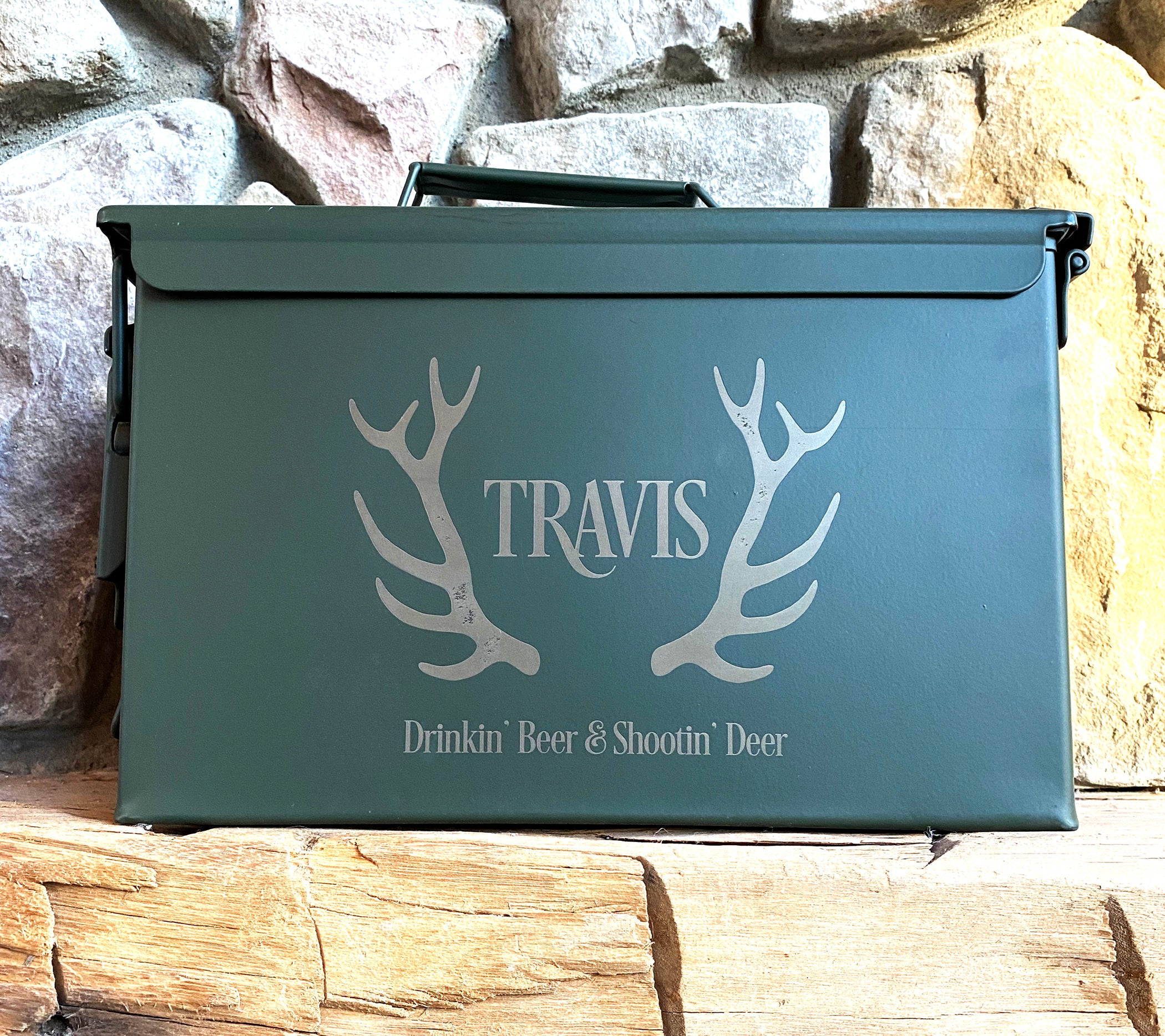 Personalized Hunting Design Ammo Box