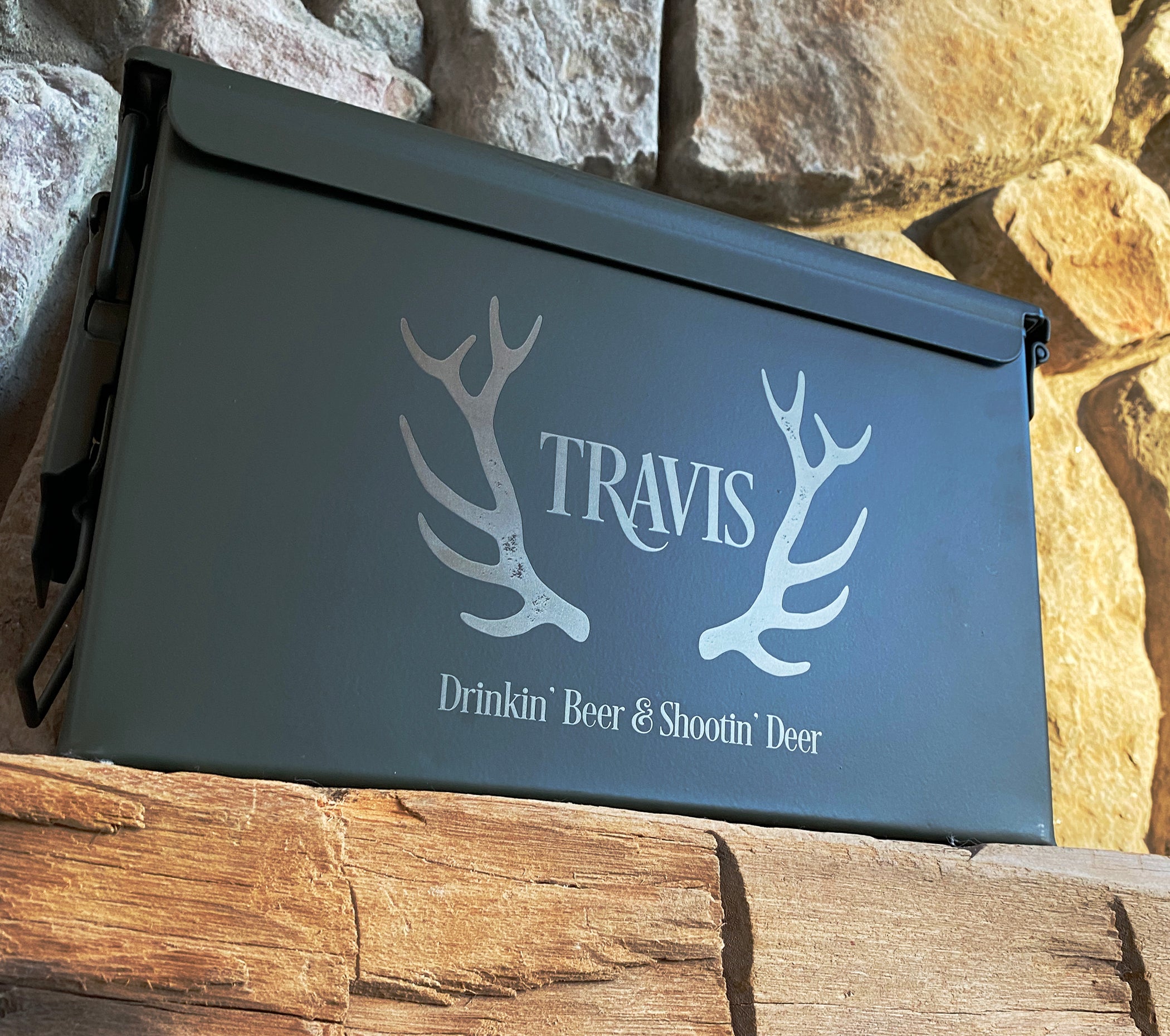 Personalized Hunting Design Ammo Box