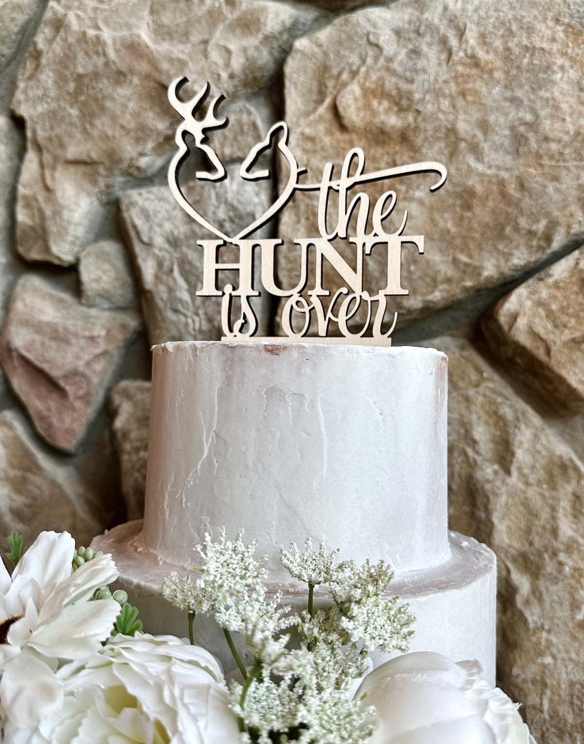 The Hunt is Over Caketop Design 2