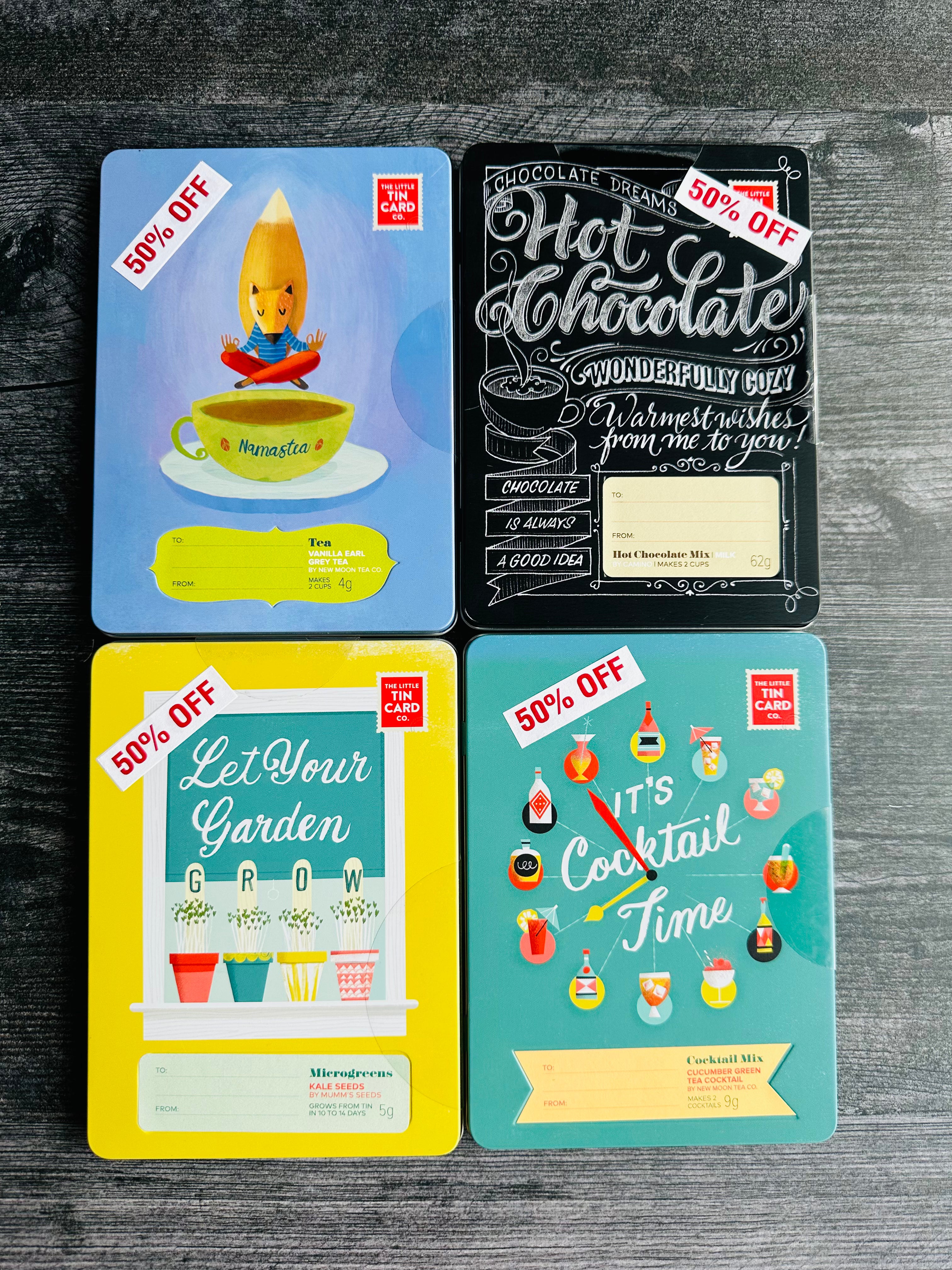 Tin Cards - The Little Tin Card Co.