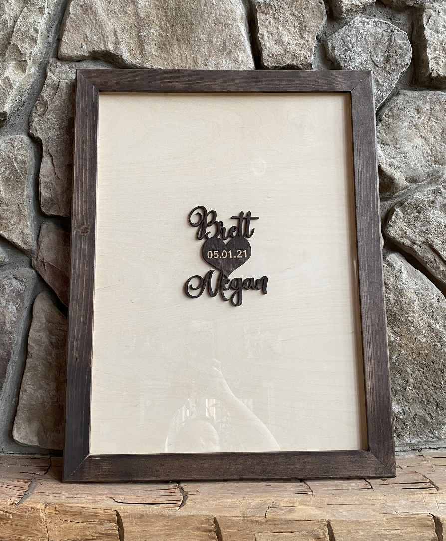 Heart Drop Frame