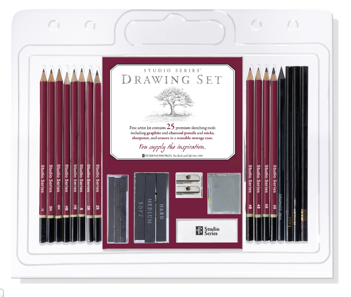 Studio Series 26-Piece Sketch & Drawing Pencil Set