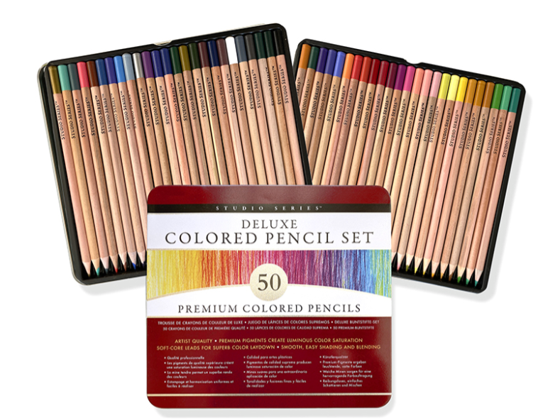 Studio Series Deluxe Colored Pencil Set (Set of 50
