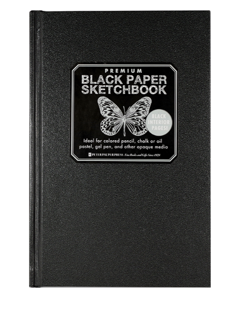 Premium Black Paper Sketchbook