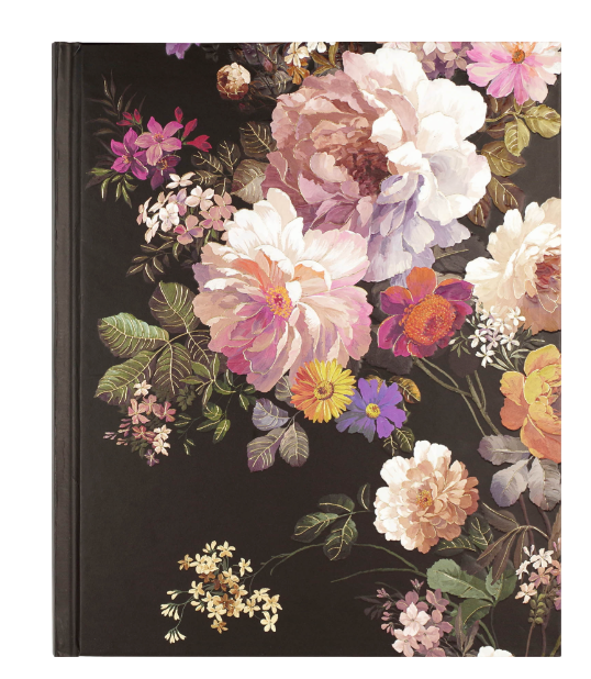 Midnight Floral Journal