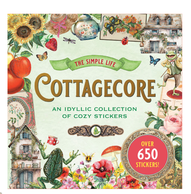 Cottage Core Sticker Book