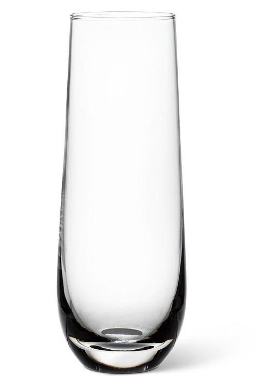 ENGRAVED Stemless Champagne Flute-6"H(10oz)