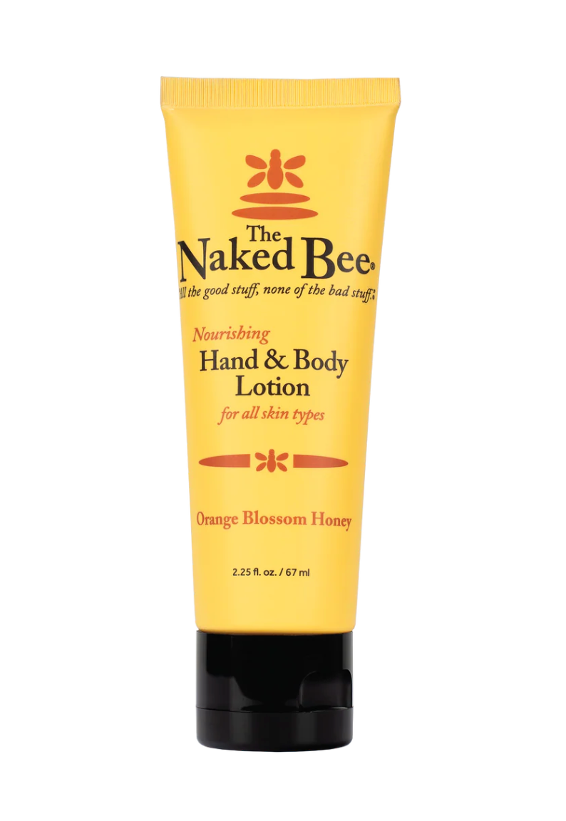 The Naked Bee Hand and Body Lotion Orange Blossom, 2.25oz