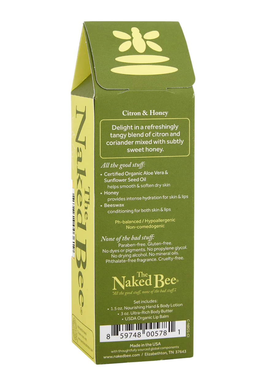 Contemporary Citron & Honey Gift Collection