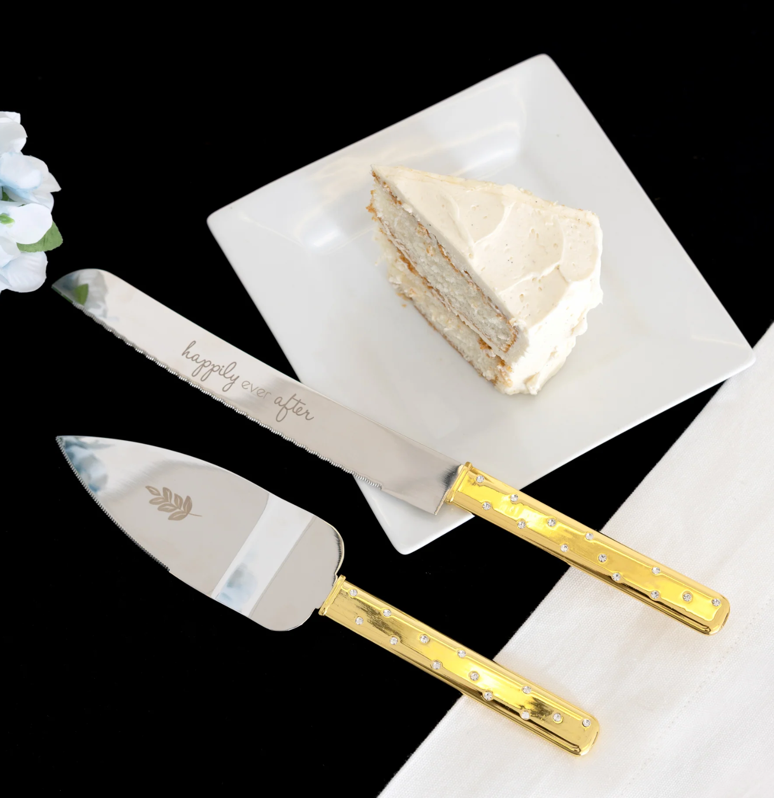 Happily Ever After Cake Knife Set