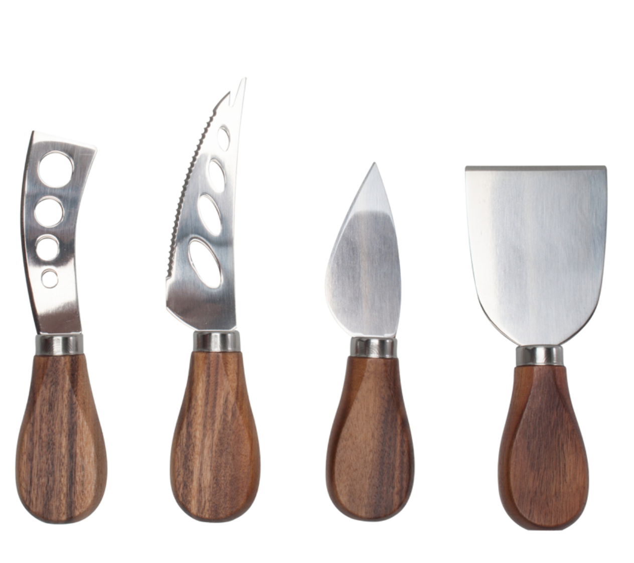 Acacia 4pc Cheese Knife Set