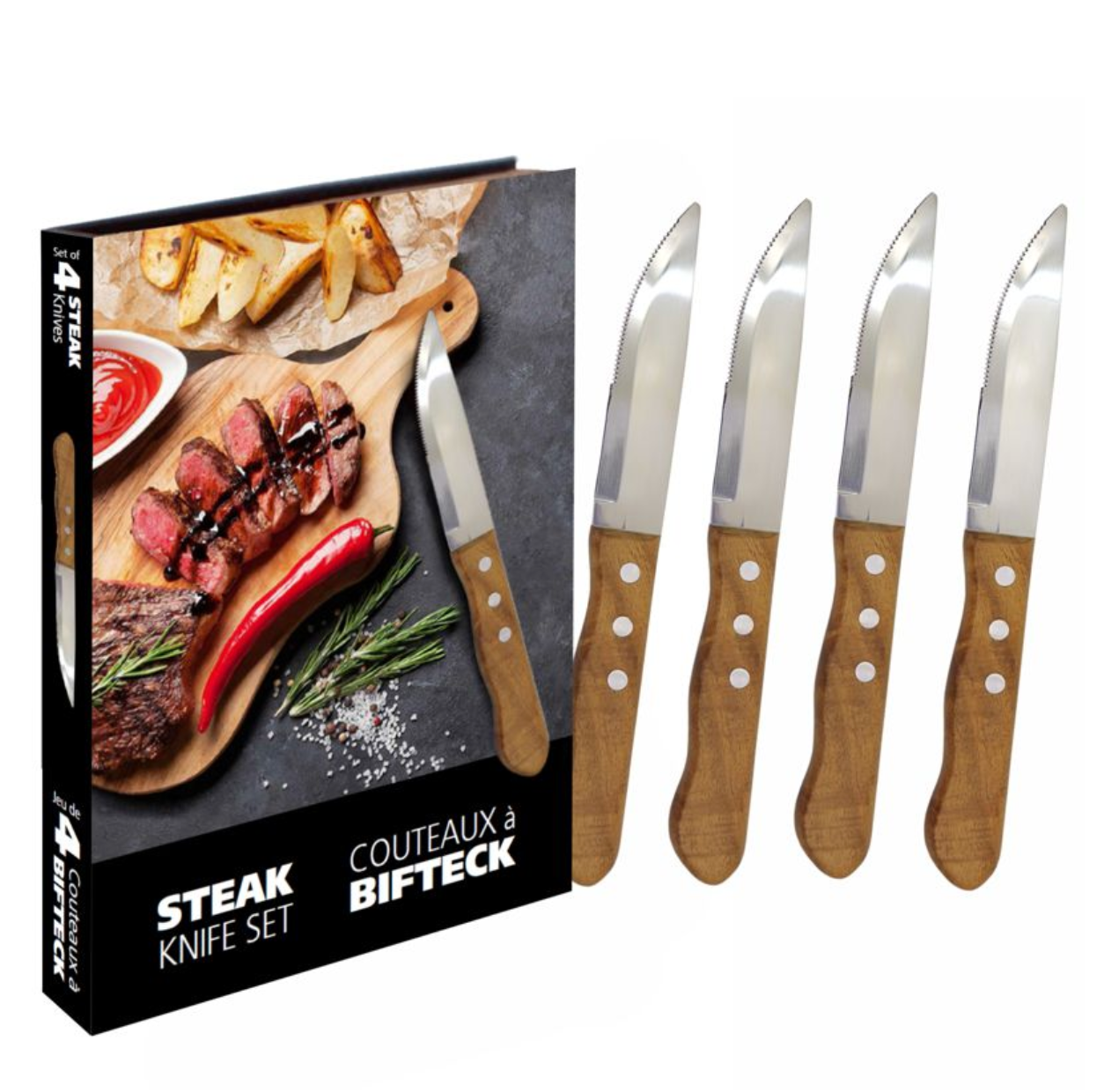 Set of 4 Steak Knives