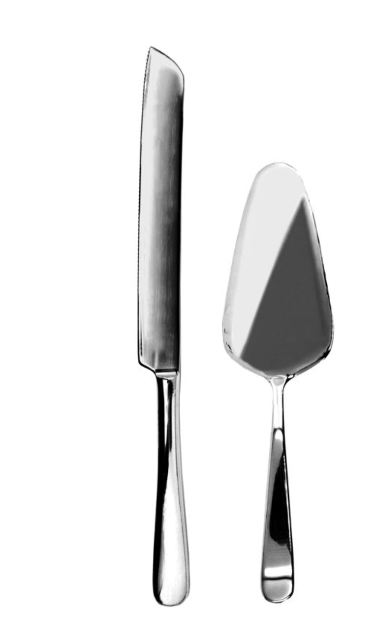 Cake Serving Set Stainless Steel