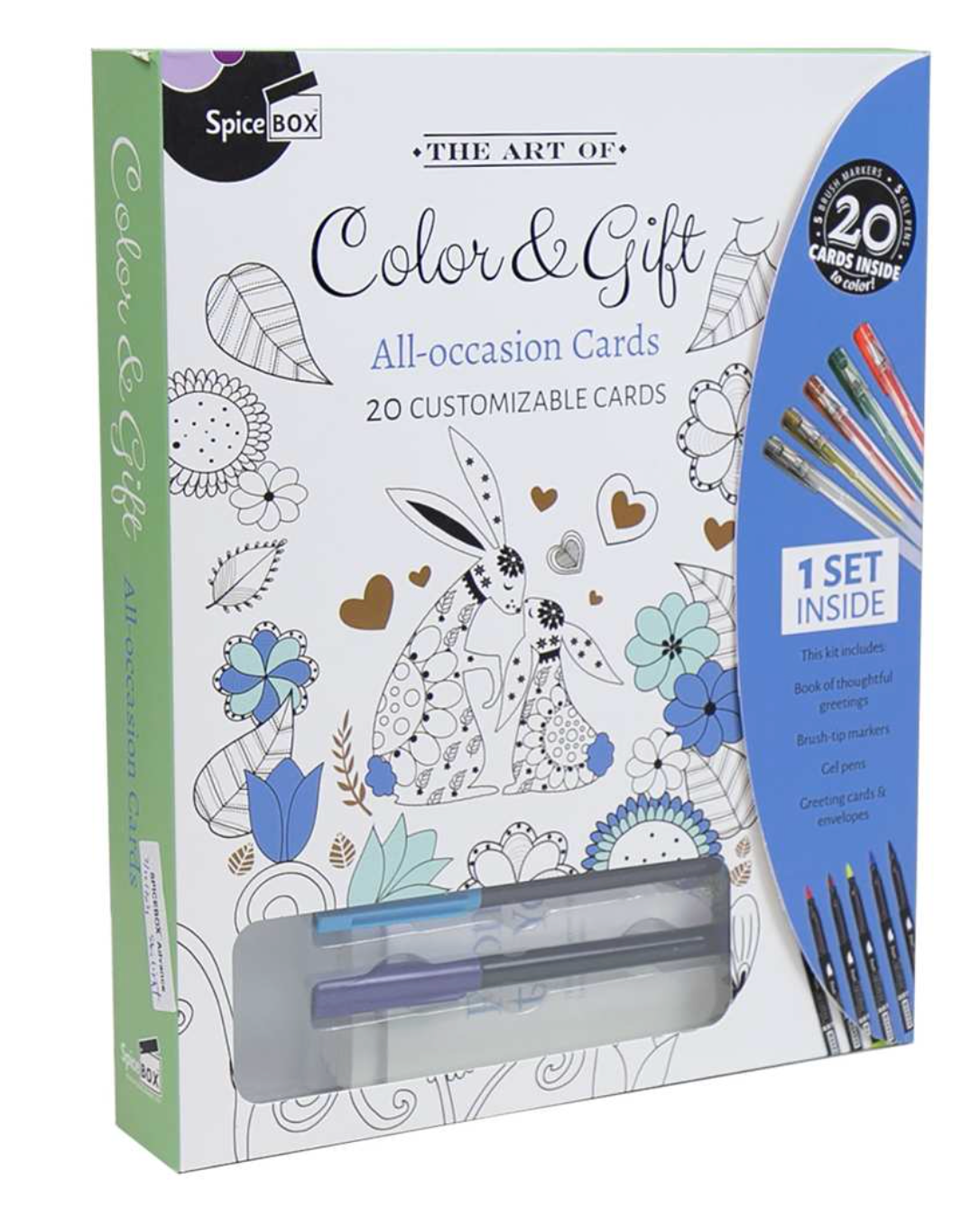 The art of Colour and Gift All Occasion Card Kit