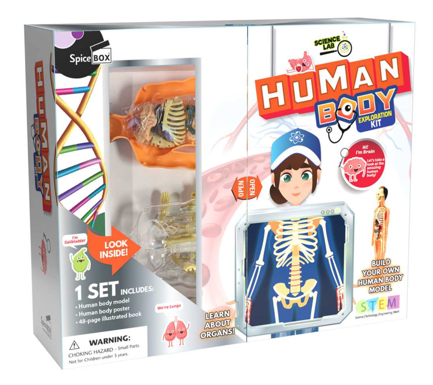 Science Lab - Human Body Kit