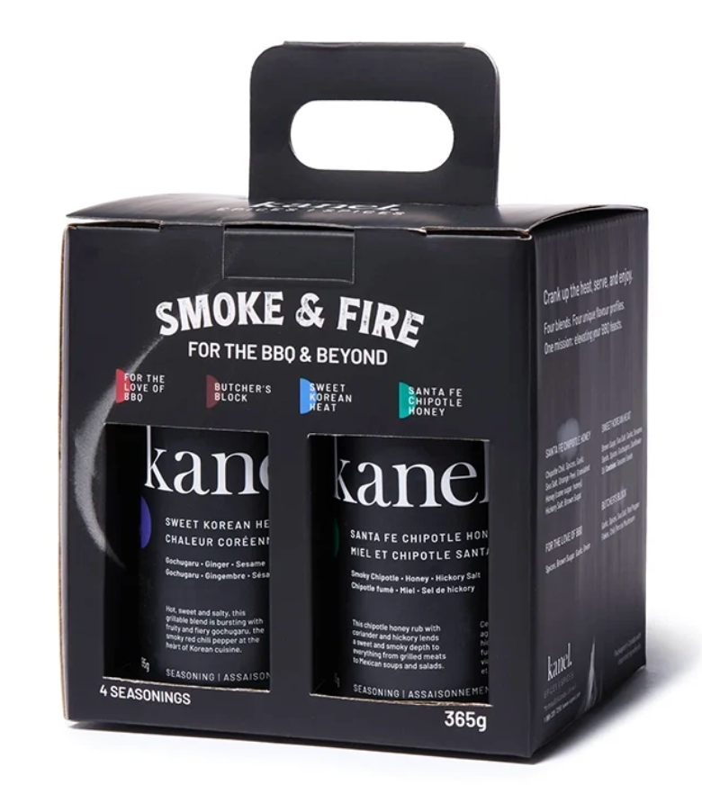 Kanel Smoke and Fire 4 Pack Spices