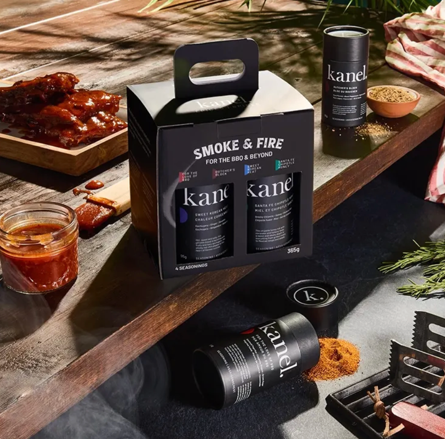 Kanel Smoke and Fire 4 Pack Spices