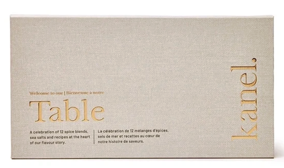 Kanel Welcome to our Table, 12 Spice & Recipe Book Gift Pack