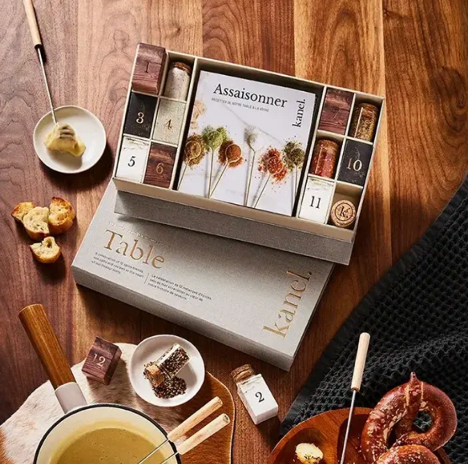 Kanel Welcome to our Table, 12 Spice & Recipe Book Gift Pack