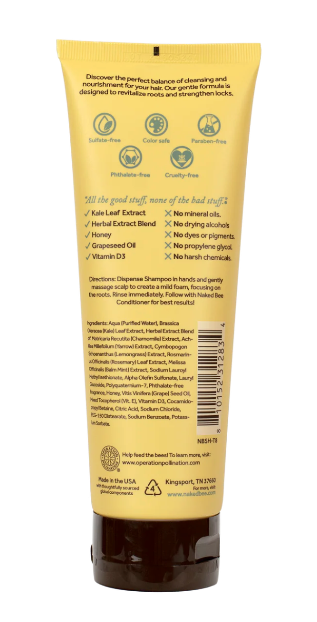 8 oz. Orange Blossom Honey Sulfate Free Shampoo