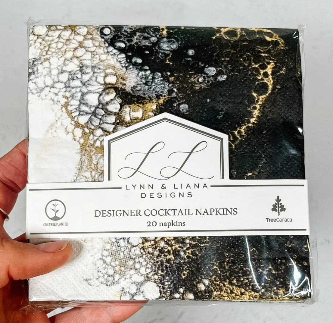Lynn & Liana Cocktail Napkins 20pk