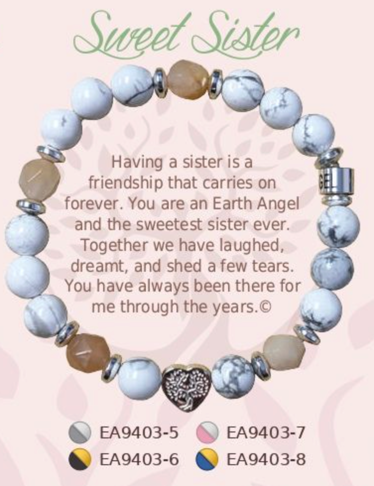 Earth Angel Natural Stone Bracelet