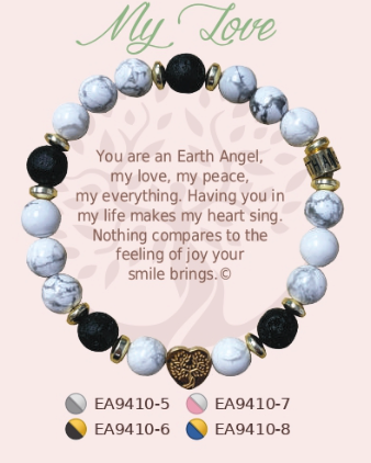 Earth Angel Natural Stone Bracelet