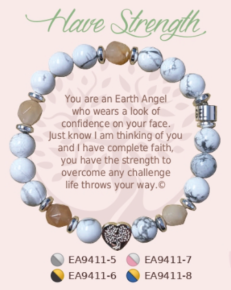 Earth Angel Natural Stone Bracelet